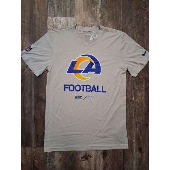 NEW! Men's Nike NFL OnField Apparel LA Rams Dri-Fit T-Shirt, Size Small - Picture 1 of 11